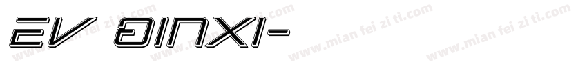 Ev Qinxi字体转换